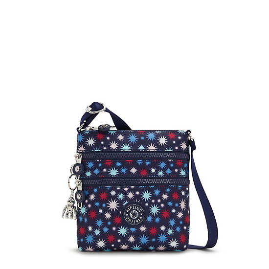Sac Mini Kipling Alvar Extra Small Printed Bleu | FR 1902ZU